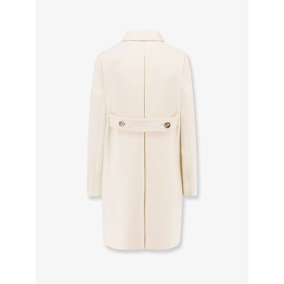 Gucci Women Wool Coat With Interlocking Gg Buttons - Picture 4 of 5